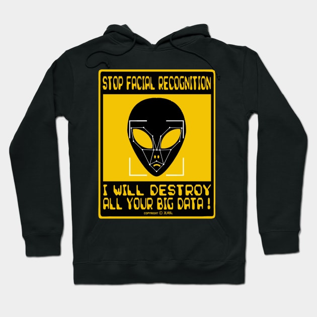 Stop facial recognition Hoodie by NewSignCreation